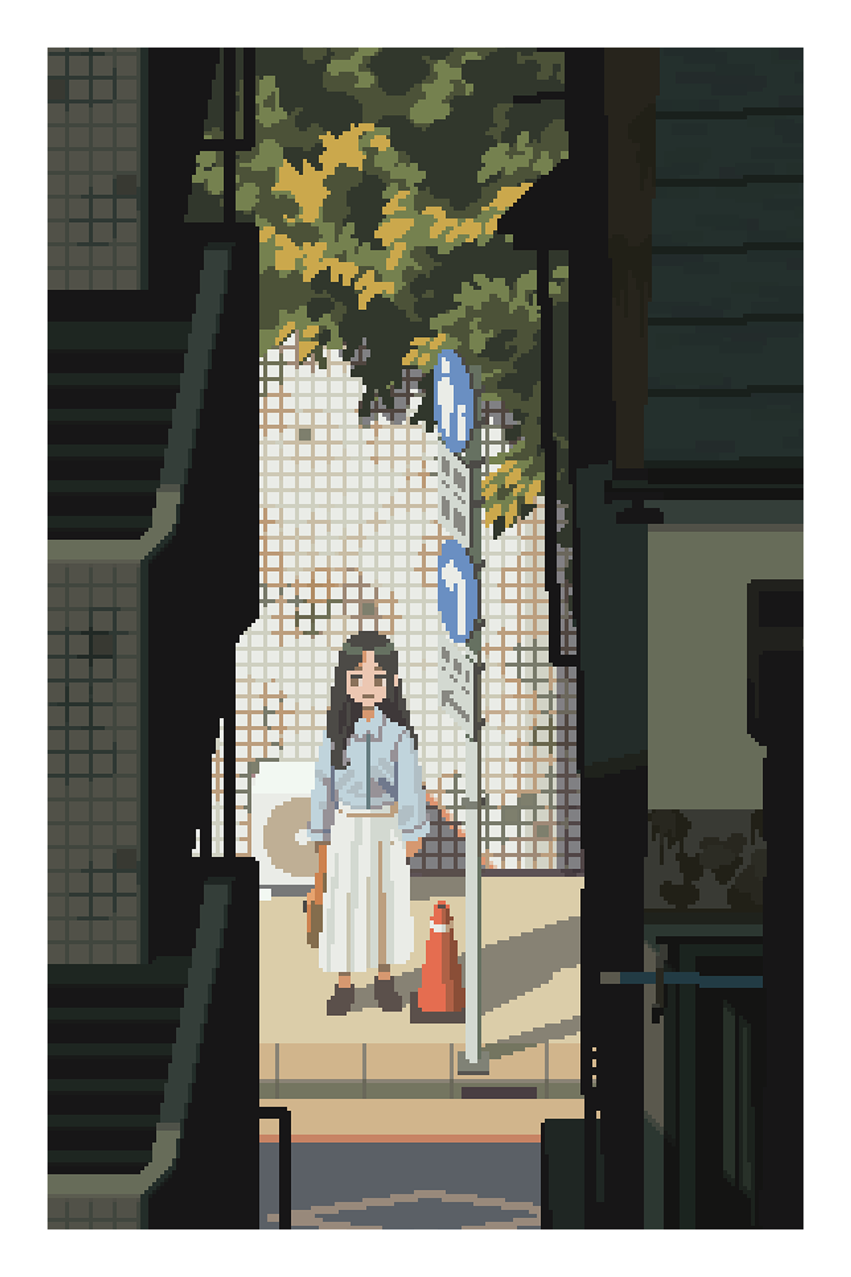 Alley Postcard Set