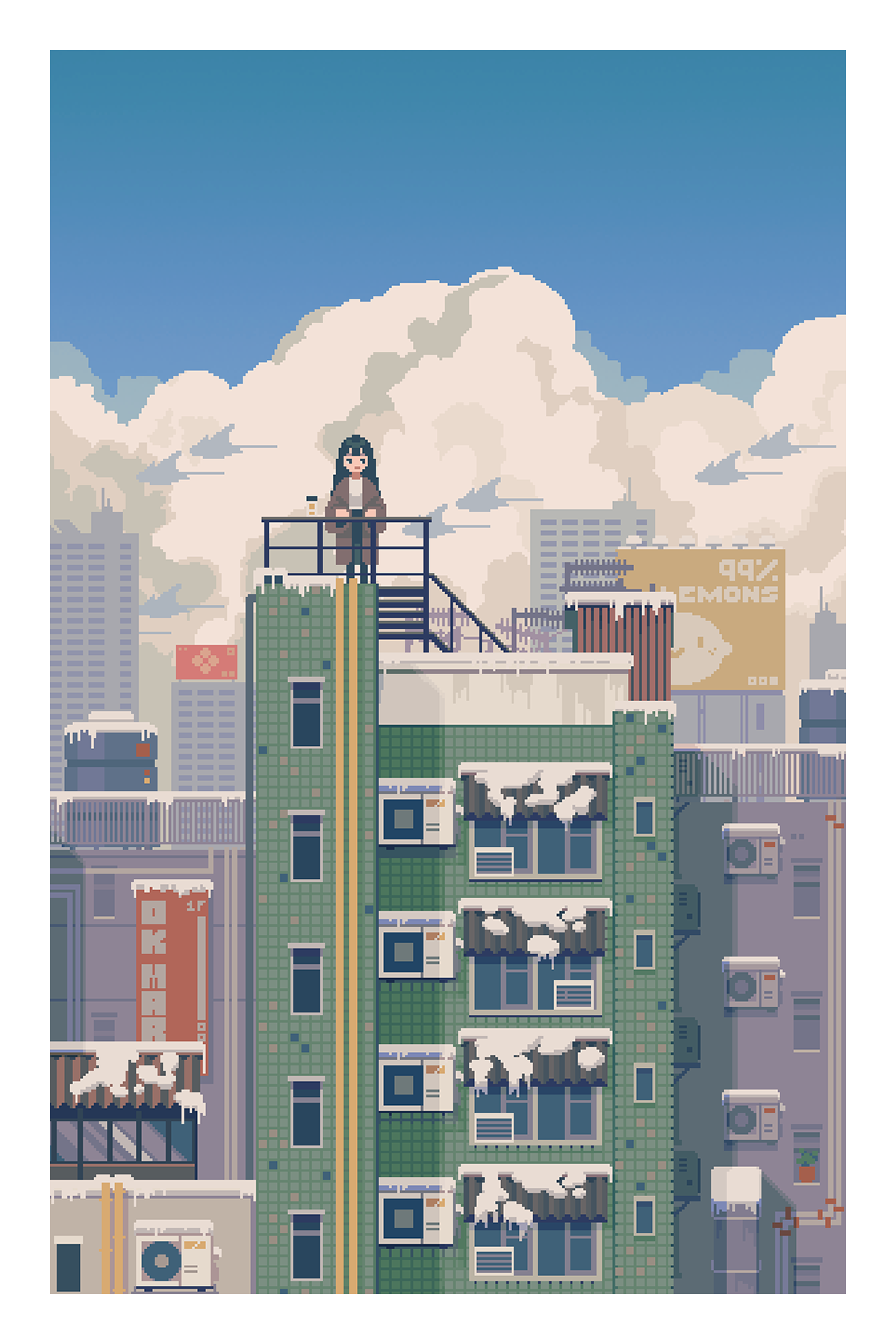 Rise Postcard