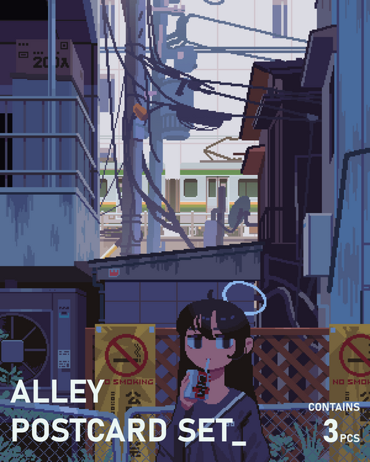 Alley Postcard Set