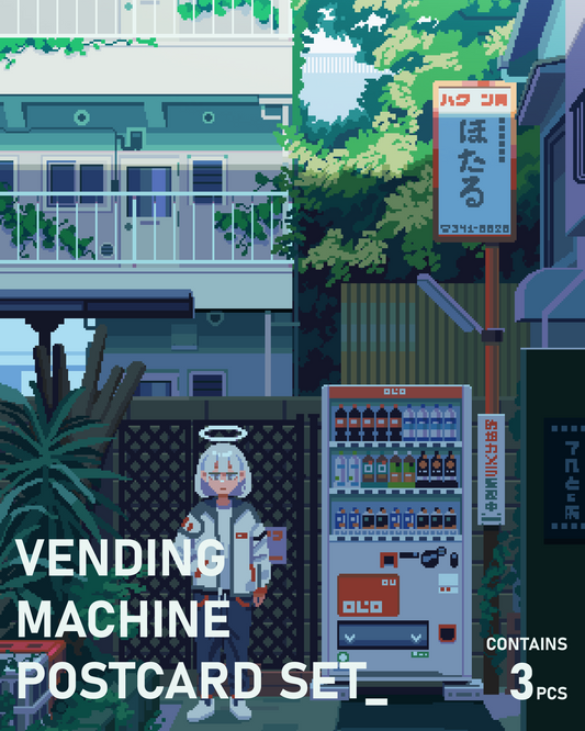 Vending Machine Postcard Set