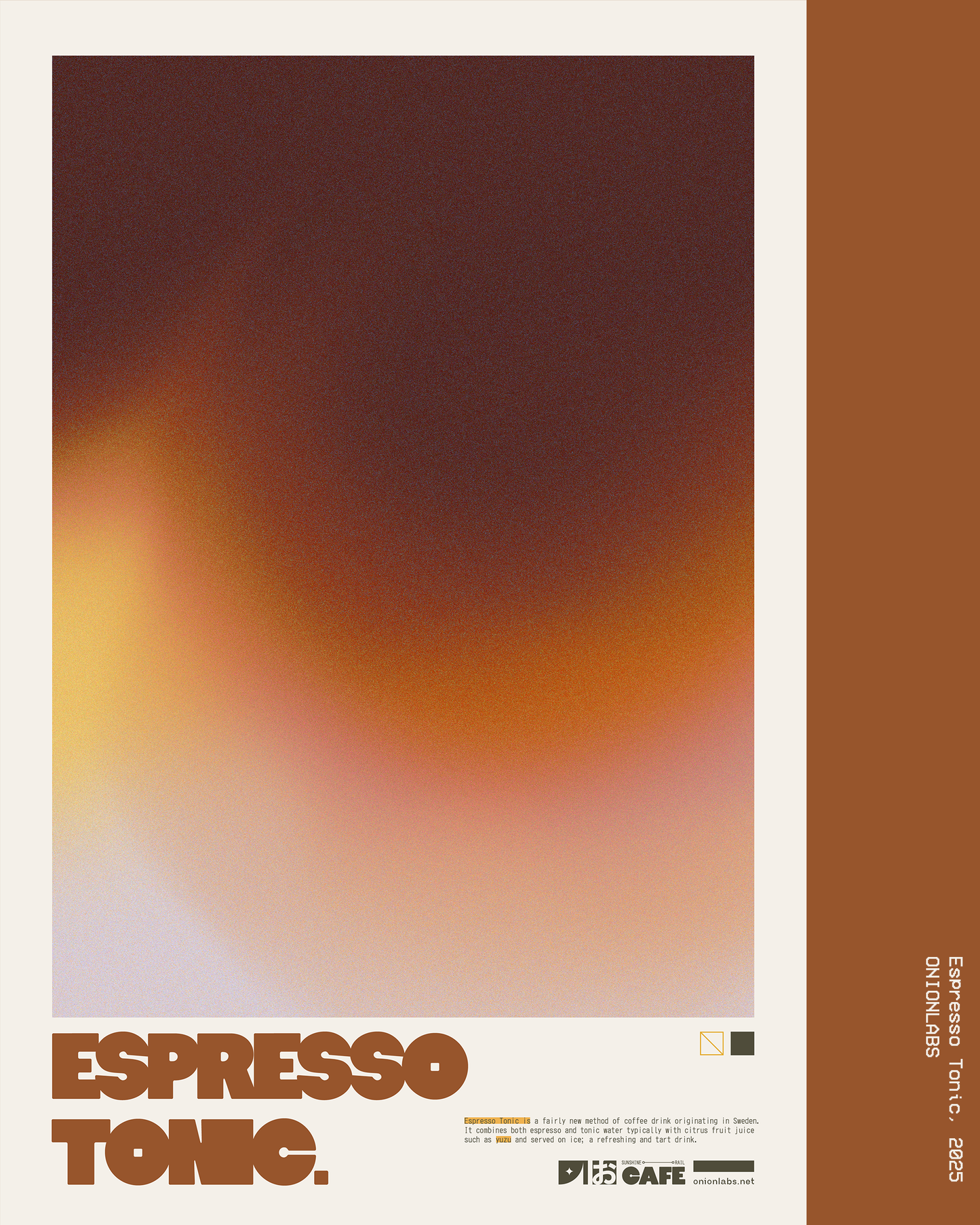 Espresso Tonic Print