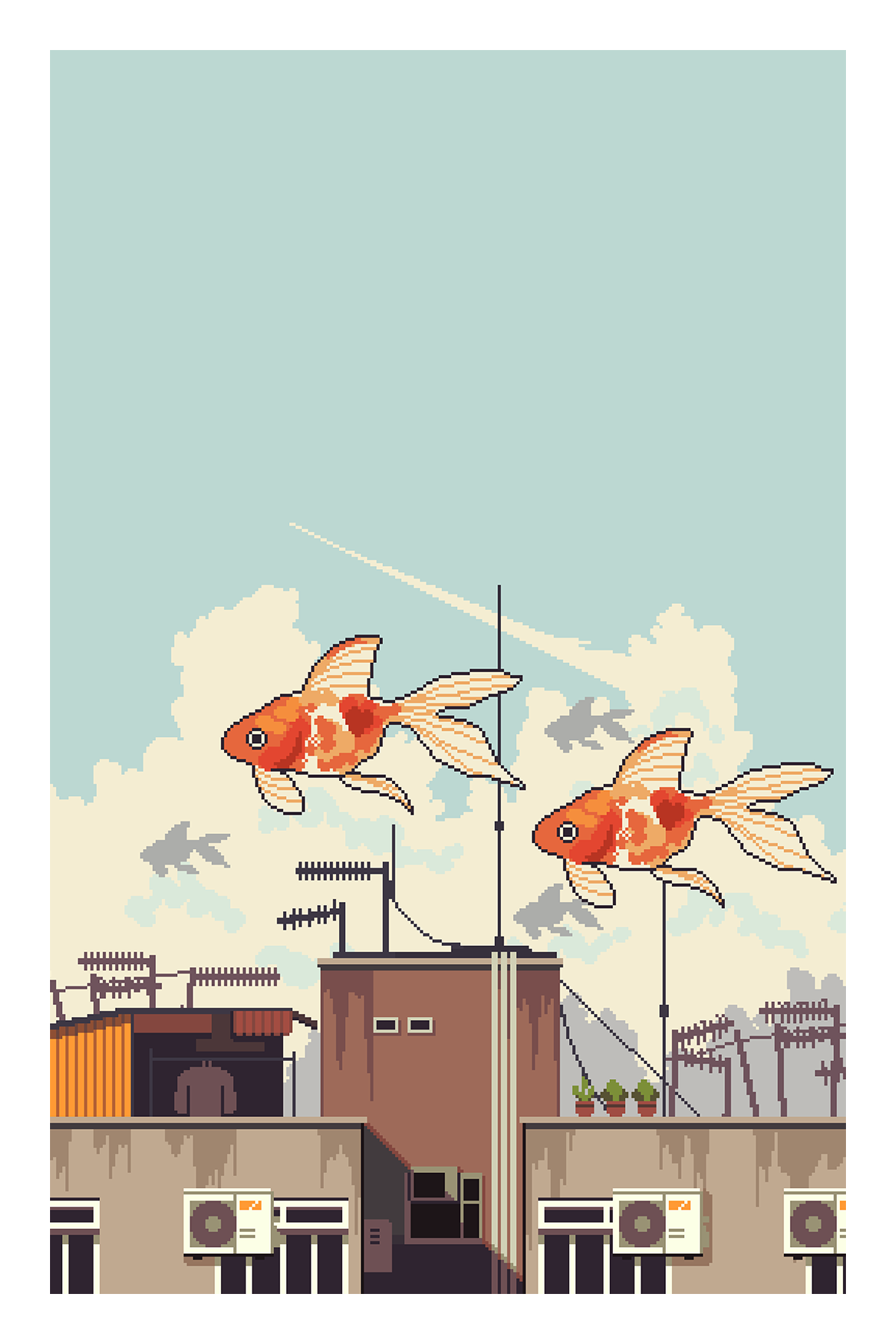 Rooftop Postcard Set