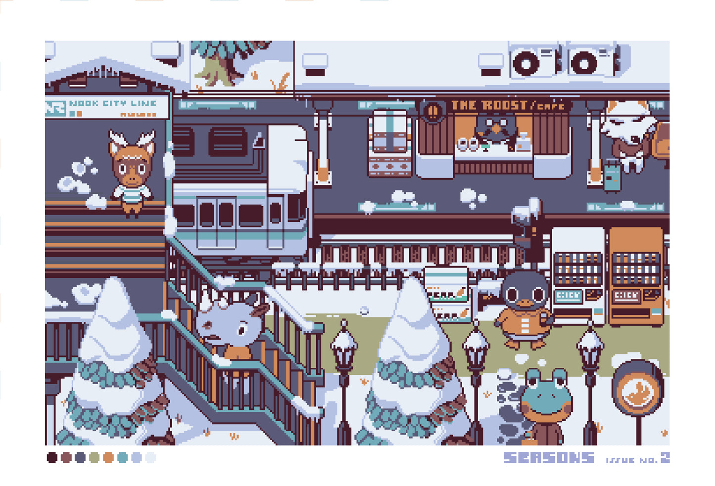 ACNH Postcard Set