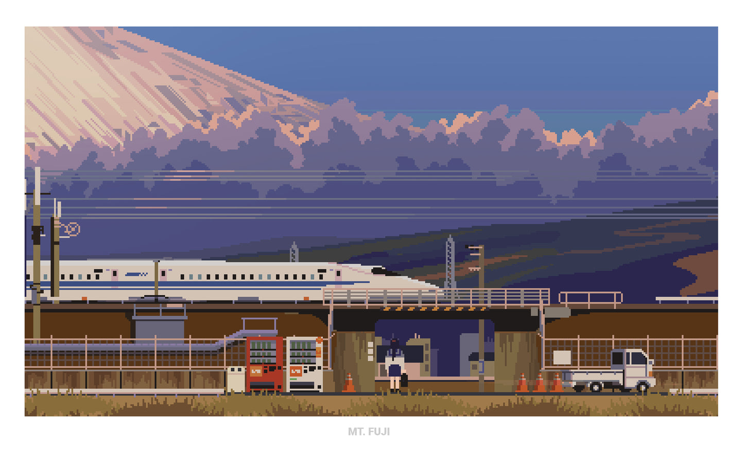 MT FUJI Print