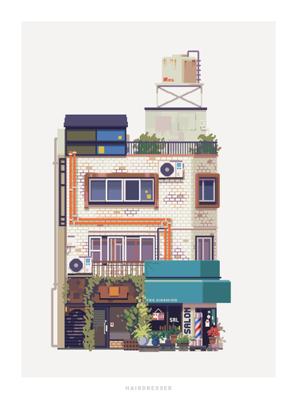 Storefront Print Set