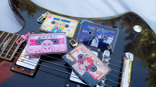 Kessoku Band Cassette Charms
