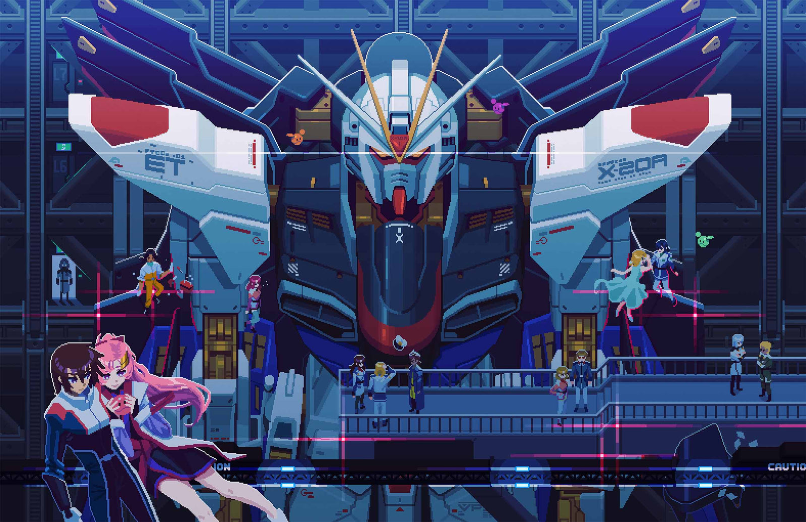 Strike Freedom Gundam Print