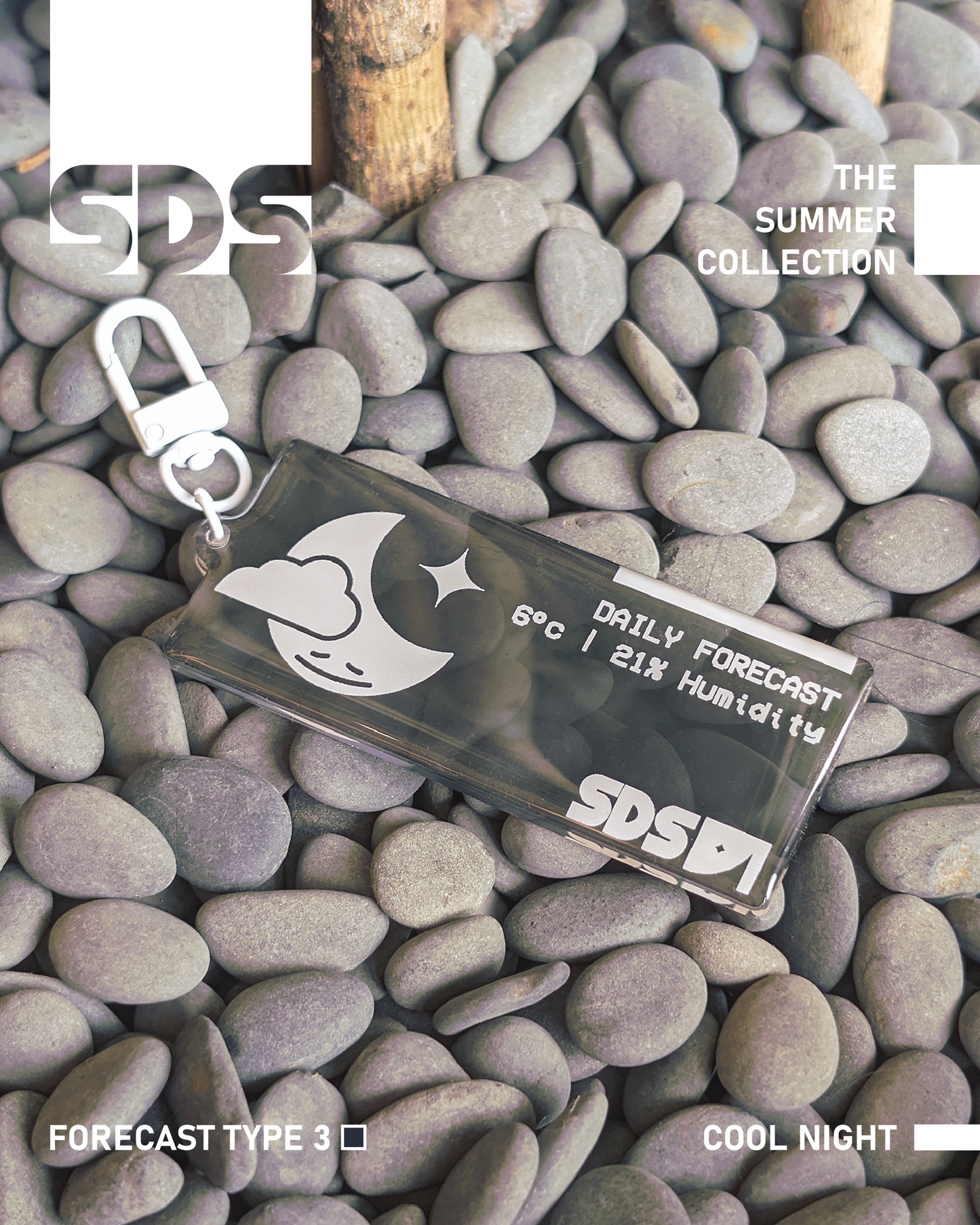 Weather Forecast Acrylic Tags
