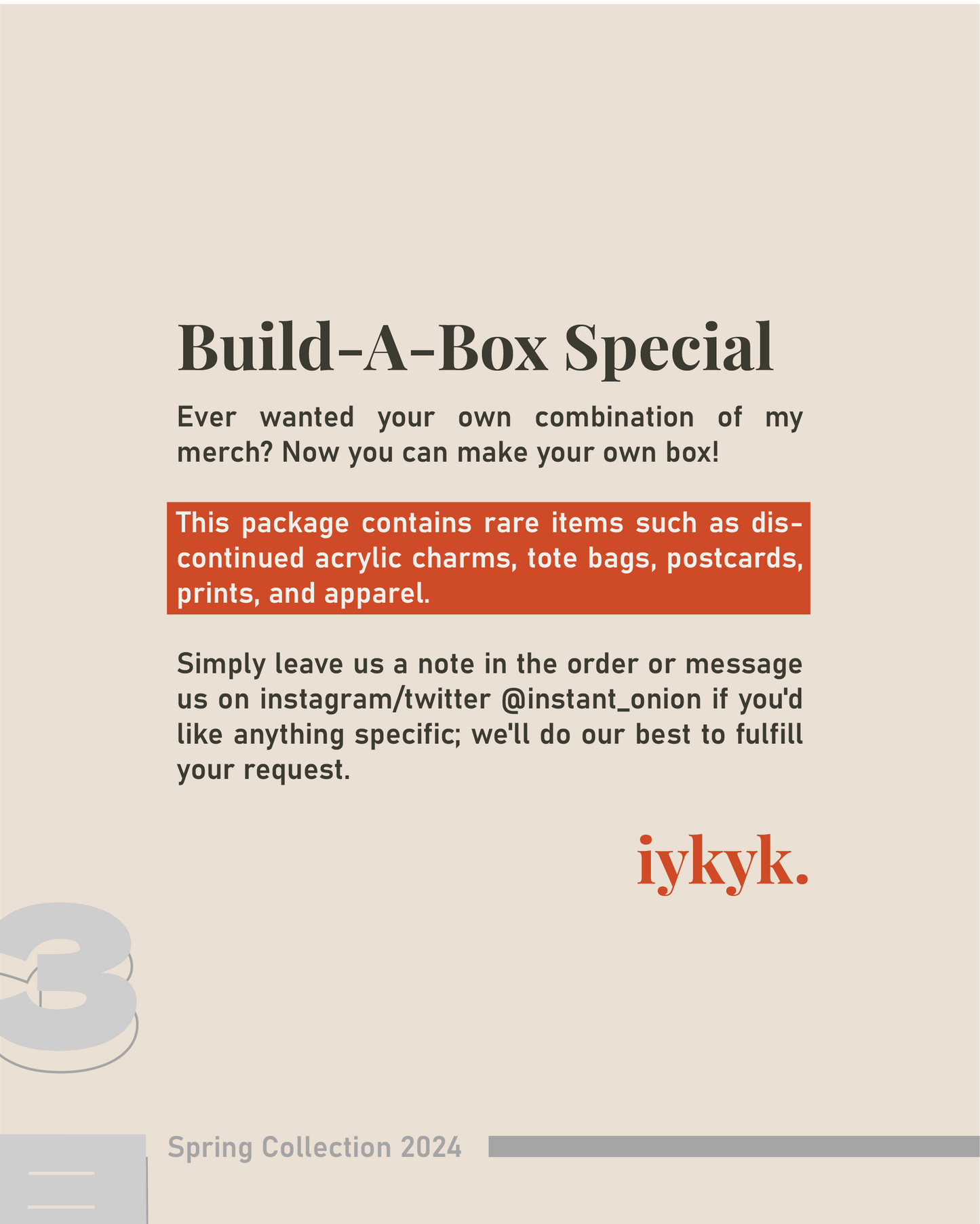 Build-A-Box Special