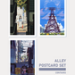 Alley Postcard Set