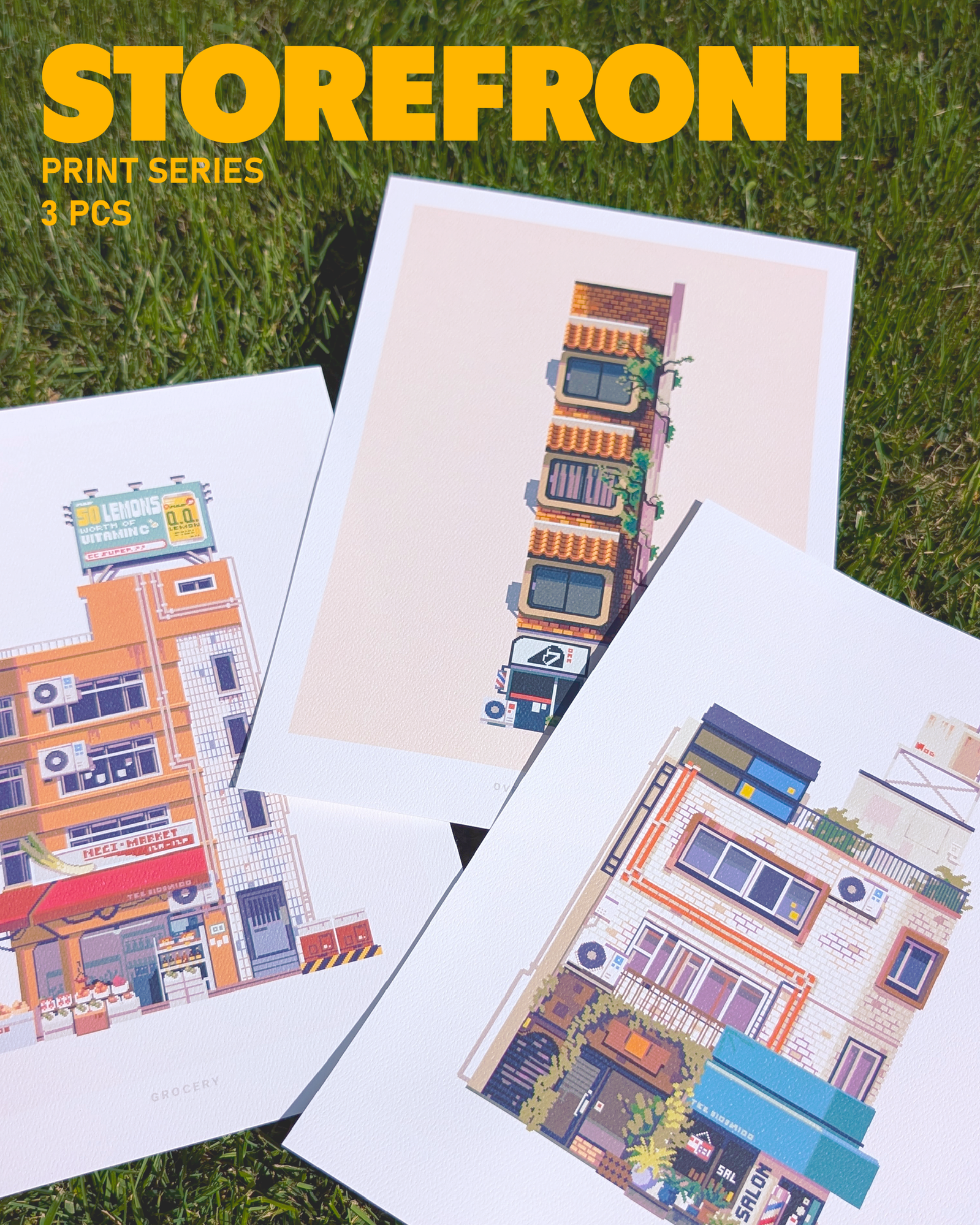 Storefront Print Set