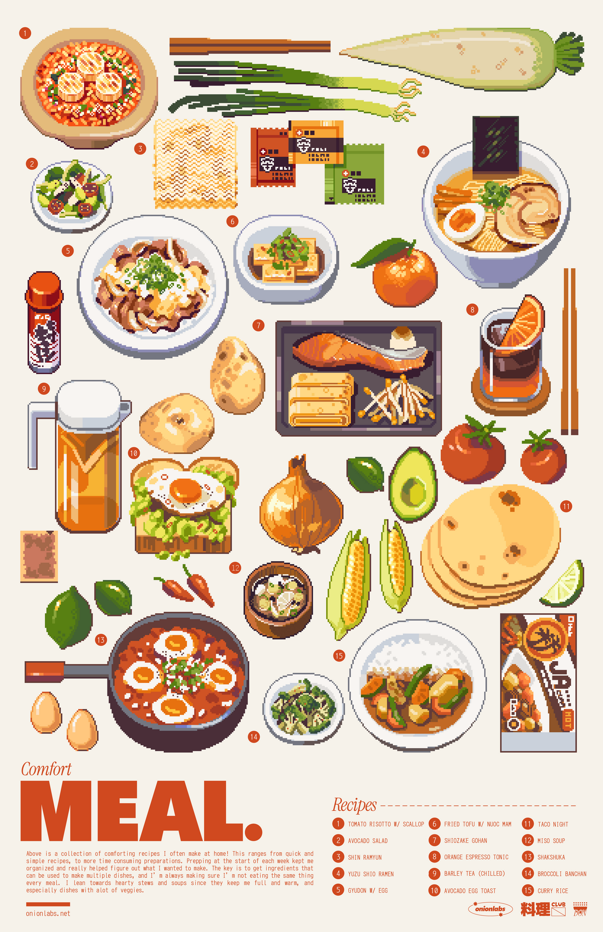 Comfort Meal Recipe Print