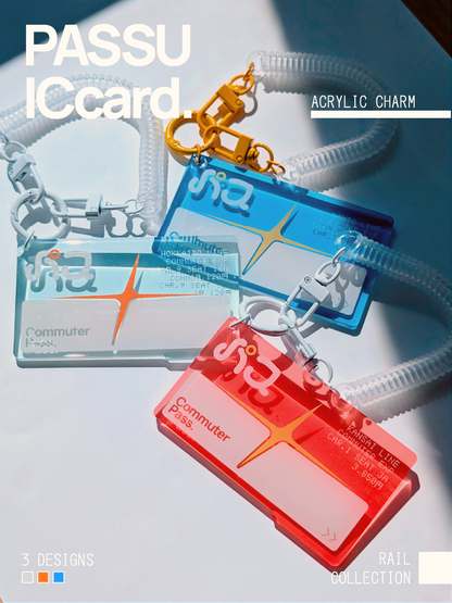 PASSU IC-Card Acrylic Charm