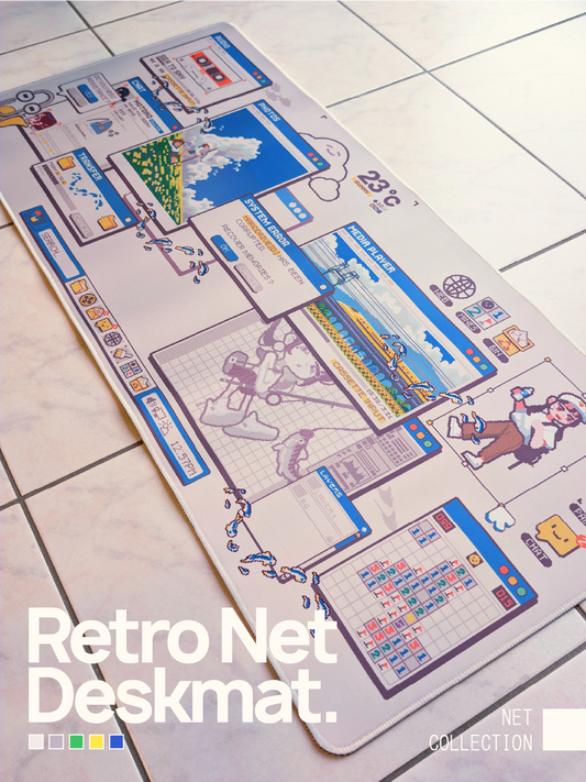 Retro Net Deskmat