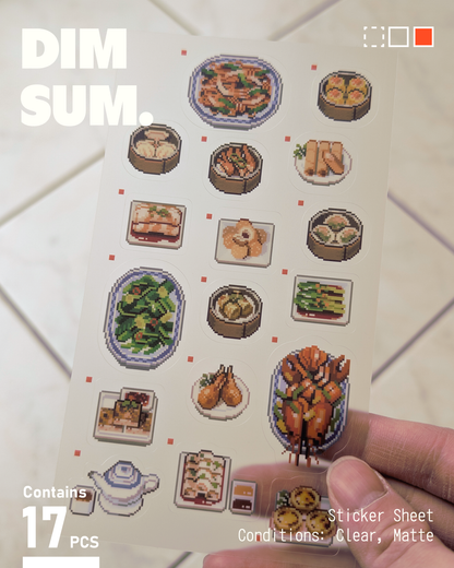 Dim Sum Sticker Sheet