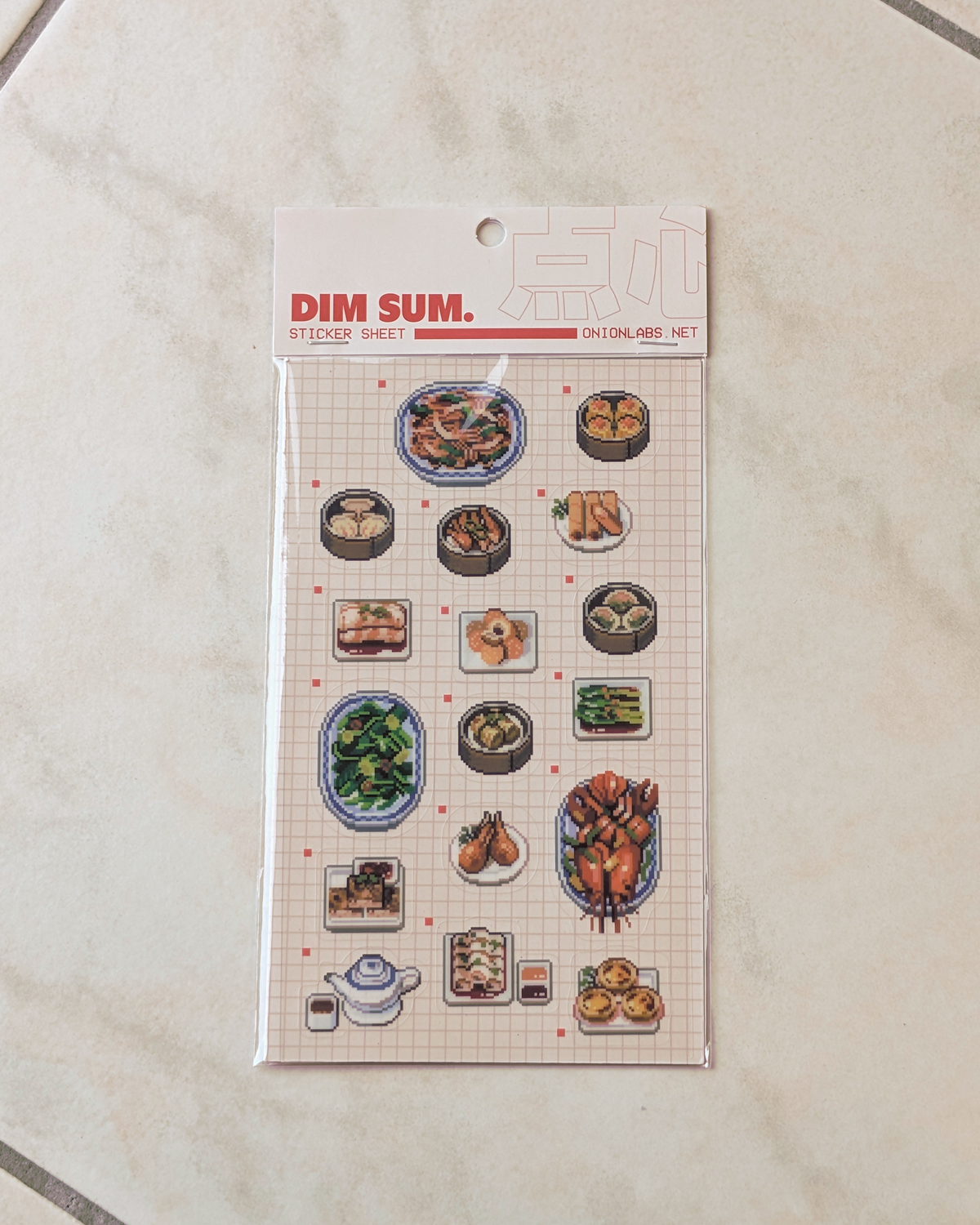 Dim Sum Sticky Notes Dim Sum Sticker Sheet – ONIONLABS Store