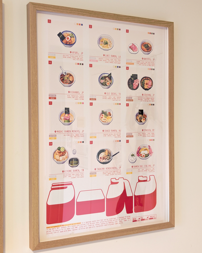 Ramen Guidebook Print