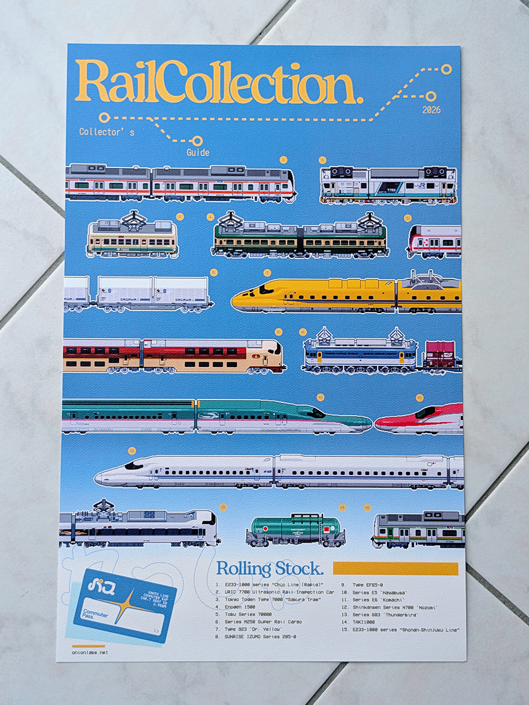 Rail Collection Print