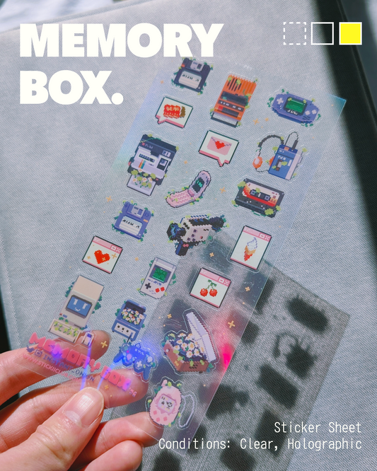 MEMORY BOX Sticker Sheet
