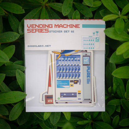 Vending Machine Pixel Sticker Set #2