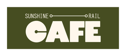 Sunshine Rail Cafe Vinyl Sticker Set