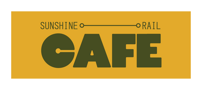 Sunshine Rail Cafe Vinyl Sticker Set