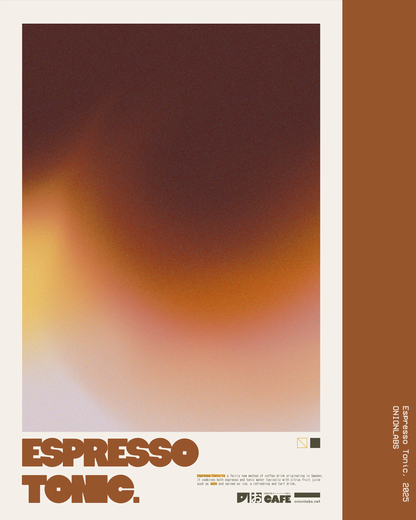 Espresso Tonic Print