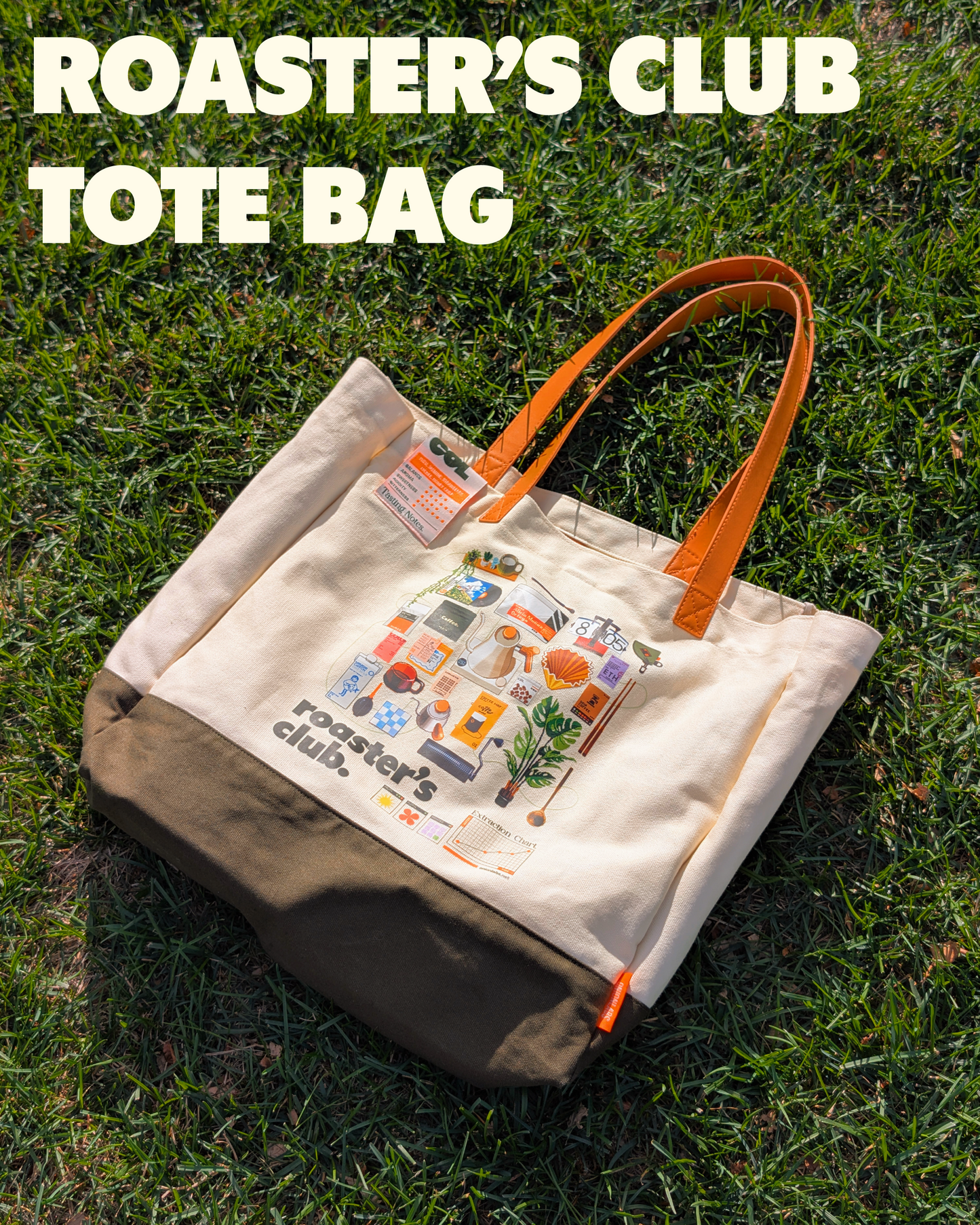 Coffee Roaster's Club Tote Bag