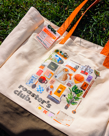 Coffee Roaster's Club Tote Bag