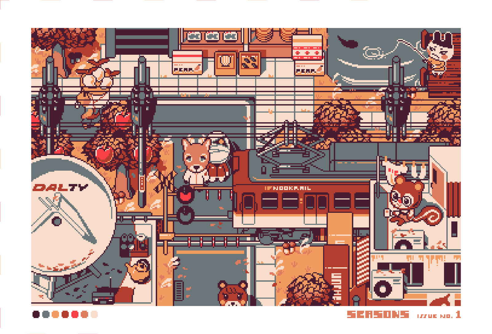 ACNH Postcard Set