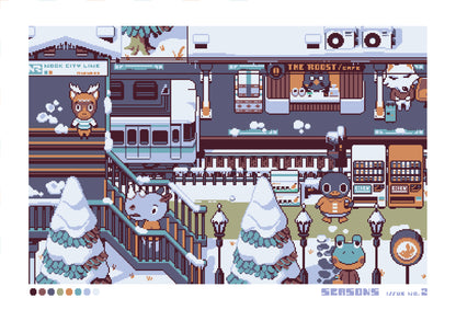 ACNH Postcard Set