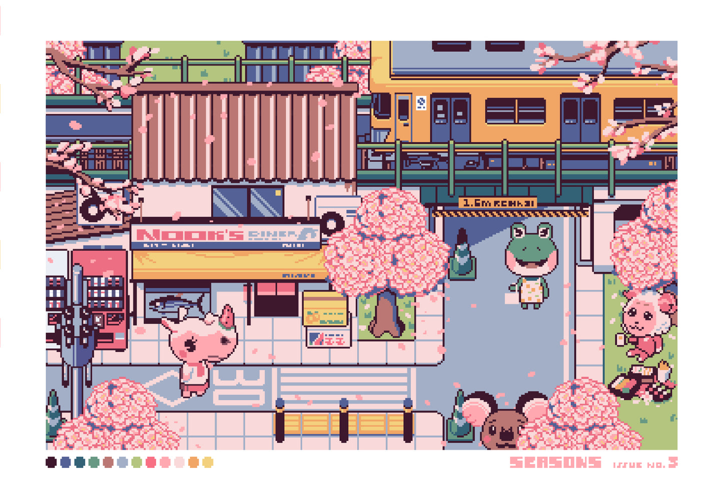 ACNH Postcard Set