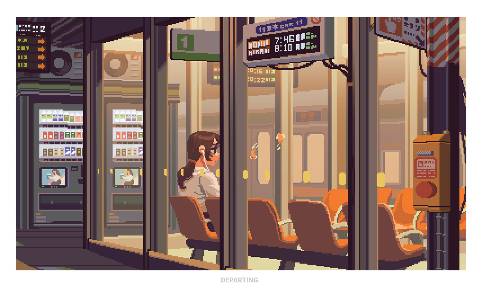 Departing Print