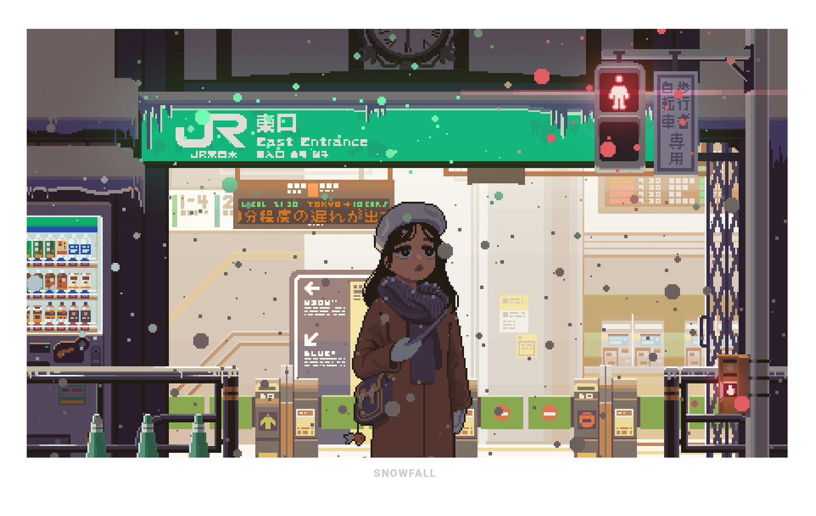 Snowfall Print