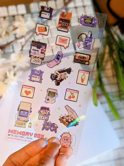 MEMORY BOX Sticker Sheet