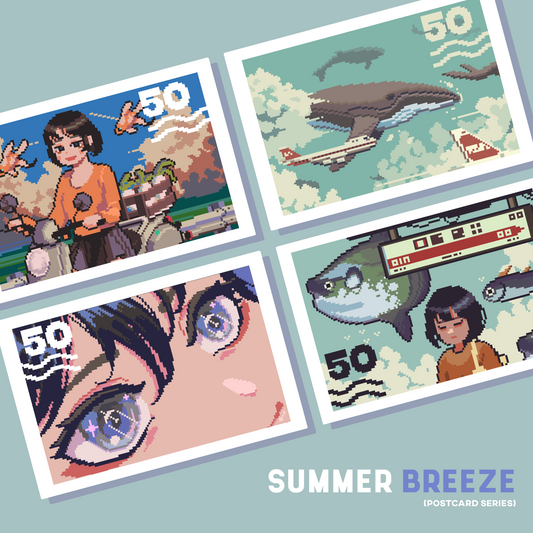 SUMMER BREEZE Postcard Set